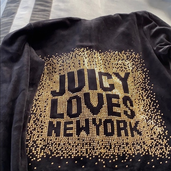 Juicy Couture Tops - NWOT  juicy couture velour embellished hoodie